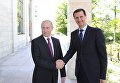 Президент РФ В. Путин встретился в Сочи с главой Сирии Б. Асадом Президент РФ В. Путин встретился в Сочи с главой Сирии Б. Асадом