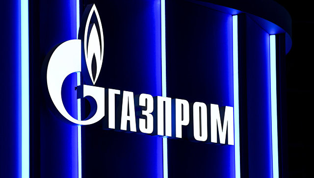 Вывеска компании Газпром. Архивное фото