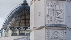 Здание павильона Космос на ВДНХ. Архивное фото Здание павильона Космос на ВДНХ. Архивное фото