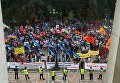 Шахтеры на акции протеста у здания Рады Украины в Киеве. 19 июня 2018 Шахтеры на акции протеста у здания Рады Украины в Киеве. 19 июня 2018