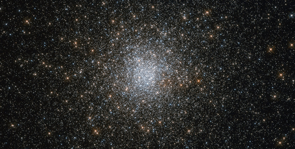 Шаровое скопление NGC 6139 в Млечном Пути Шаровое скопление NGC 6139 в Млечном Пути