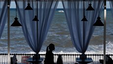 Кафе в Крыму. Архивное фото Кафе в Крыму. Архивное фото