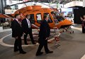 Универсальный многоцелевой вертолет Bell-407GXP на Международной промышленной выставке Иннопром - 2018 в международном выставочном центре Екатеринбург-ЭКСПО Универсальный многоцелевой вертолет Bell-407GXP на Международной промышленной выставке Иннопром - 2018 в международном выставочном центре Екатеринбург-ЭКСПО