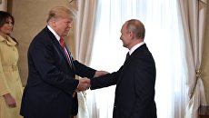 Встреча президента РФ Владимира Путина и президента США Дональда Трампа в Хельсинки. 16 июля 2018 Встреча президента РФ Владимира Путина и президента США Дональда Трампа в Хельсинки. 16 июля 2018