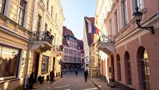 Здание посольства РФ в Эстонии. Архивное фото Здание посольства РФ в Эстонии. Архивное фото