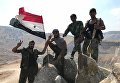 Сирийские военные водрузили государственный флаг на крайней точке территории страны на юго-западе провинции Дераа на границе с Иорданией Сирийские военные водрузили государственный флаг на крайней точке территории страны на юго-западе провинции Дераа на границе с Иорданией