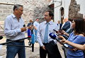 Министр культуры РФ Владимир Мединский в Выборге Министр культуры РФ Владимир Мединский в Выборге