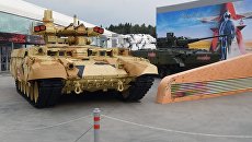 Боевая машина поддержки танков Терминатор на форуме Армия-2018 в Кубинке. Архивное фото Боевая машина поддержки танков Терминатор на форуме Армия-2018 в Кубинке. Архивное фото