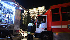 В здании Центробанка произошёл пожар В здании Центробанка произошёл пожар