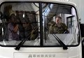 Глава Донецкой народной республики Александр Захарченко (справа) на государственном предприятии Донецкгормаш, где организован начальный этап крупноузловой сборки автобусов Глава Донецкой народной республики Александр Захарченко (справа) на государственном предприятии Донецкгормаш, где организован начальный этап крупноузловой сборки автобусов