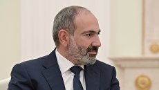 Премьер-министр Армении Никол Пашинян во время встречи с президентом РФ Владимиром Путиным в Кремле. 8 сентября 2018 Премьер-министр Армении Никол Пашинян во время встречи с президентом РФ Владимиром Путиным в Кремле. 8 сентября 2018