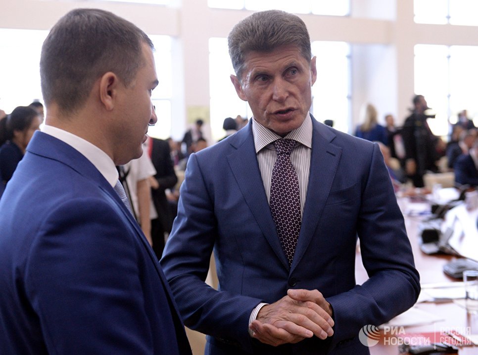 Губернатор Сахалинской области Олег Кожемяко Губернатор Сахалинской области Олег Кожемяко