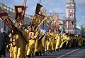 Священнослужители во время крестного хода в честь Дня перенесения мощей святого благоверного князя Александра Невского. 12 сентября 2018 Священнослужители во время крестного хода в честь Дня перенесения мощей святого благоверного князя Александра Невского. 12 сентября 2018