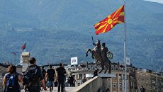 Скопье. Архивное фото Скопье. Архивное фото