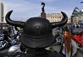 Байкеры во время закрытия байкерского сезона во Владивостоке Байкеры во время закрытия байкерского сезона во Владивостоке