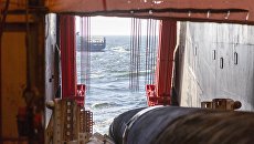 Работы по укладке газопровода Северный поток-2 в Финском заливе Работы по укладке газопровода Северный поток-2 в Финском заливе
