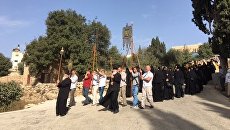 Сотни паломников отметили 150-летие русского подворья в центре Палестины. 22 октября 2018 Сотни паломников отметили 150-летие русского подворья в центре Палестины. 22 октября 2018