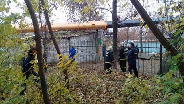 В Нижнем Новгороде назвали причину падения автокрана на детский сад 