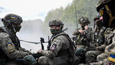 Украинские военные. Архивное фото Украинские военные. Архивное фото