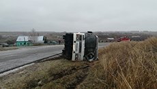 Автобус опрокинулся в Тульской области. 30 октября 2018 Автобус опрокинулся в Тульской области. 30 октября 2018