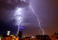 Гроза в Нетании, Израиль Гроза в Нетании, Израиль