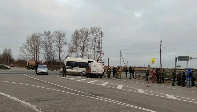 В Ивановской области три человека пострадали в ДТП с участием автобуса 
