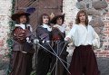 Съемки Трех мушкетеров Съемки Трех мушкетеров