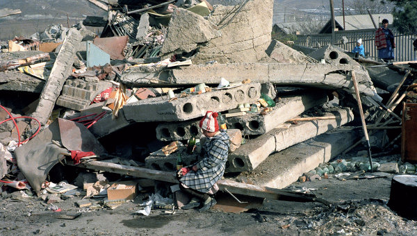 Алматинское землетрясение фото