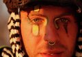 Участник фестиваля Burning Man в пустыне Блэк-Рок (Black Rock desert, пустыня Черной скалы) в штате Невада в США Участник фестиваля Burning Man в пустыне Блэк-Рок (Black Rock desert, пустыня Черной скалы) в штате Невада в США
