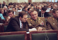 Министр безопасности РФ В.П. Баранников и министр обороны РФ П.С. Грачев Министр безопасности РФ В.П. Баранников и министр обороны РФ П.С. Грачев