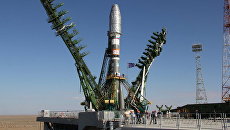 Ракета-носитель Союз-2.1а с разгонным блоком Фрегат. Архивное фото Ракета-носитель Союз-2.1а с разгонным блоком Фрегат. Архивное фото
