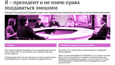 Тезисы Медведева в интервью российским телеканалам Тезисы Медведева в интервью российским телеканалам