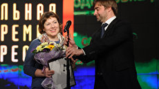 Вручение национальной премия в области печатных СМИ Искра-2011 Вручение национальной премия в области печатных СМИ Искра-2011