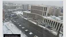 Прибытие людей на митинг За честные выборы на проспекте Сахарова Прибытие людей на митинг За честные выборы на проспекте Сахарова