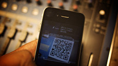 QR-код. Архивное фото QR-код. Архивное фото
