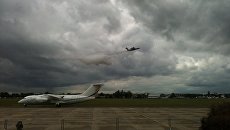 Французы не разрешили сбросить с Бе-200 воду, окрашенную в цвета РФ Французы не разрешили сбросить с Бе-200 воду, окрашенную в цвета РФ