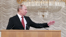 Владимир Путин на VIII Всероссийском съезде судей в Москве Владимир Путин на VIII Всероссийском съезде судей в Москве