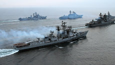 Учения в Японском море Учения в Японском море