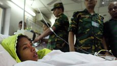 Решма Бегум, найденная под завалами в Дакке, Бангладеш Решма Бегум, найденная под завалами в Дакке, Бангладеш
