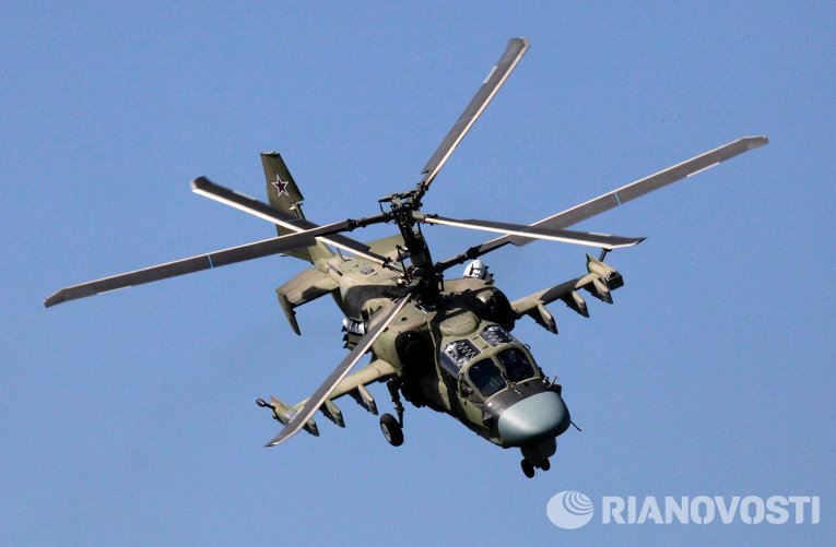 Вертолет Ка-52 Аллигатор Вертолет Ка-52 Аллигатор