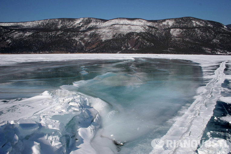 Как выглядит байкал без воды фото