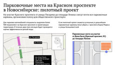 Новая схема парковок на Красном проспекте в Новосибирске Новая схема парковок на Красном проспекте в Новосибирске