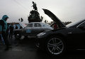 Старт ралли электромобилей по маршруту Петербург - Монте-Карло Старт ралли электромобилей по маршруту Петербург - Монте-Карло