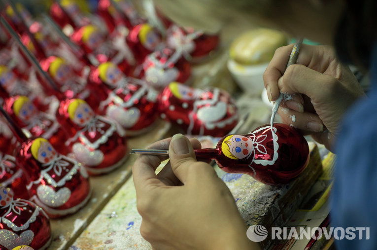 Производство елочных игрушек Производство елочных игрушек