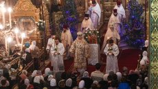 Рождество: праздничное богослужение в главном соборе Самары Рождество: праздничное богослужение в главном соборе Самары
