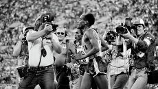 Чемпион XXII Олимпийских игр в беге на 10 000 метров Мирус Ифтер из Эфиопии Чемпион XXII Олимпийских игр в беге на 10 000 метров Мирус Ифтер из Эфиопии